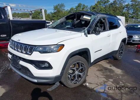 2024 Jeep Compass Limited 4X4 из США, поврежденный, VIN 3C4NJDCN8RT105483